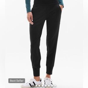 Athleta  High Rise Jogger -1X -black